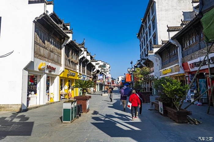 朱子步行街,一条位于婺源老城区的改造街道