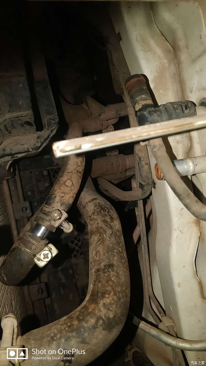 【图】哪个是暖风进出管子_长安之星论坛_汽车之家论坛