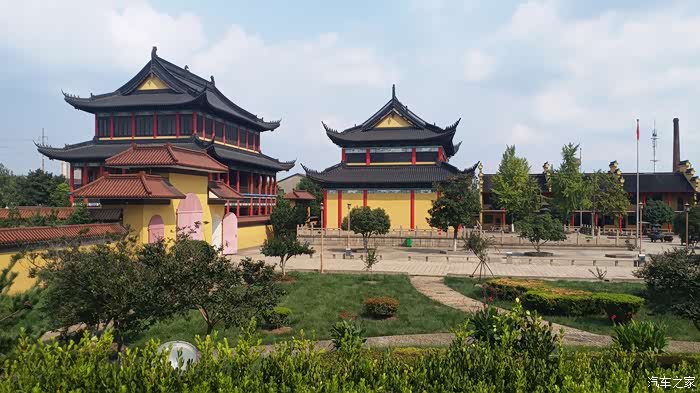 无锡长安suv联盟068自驾游玩西塘广惠公园