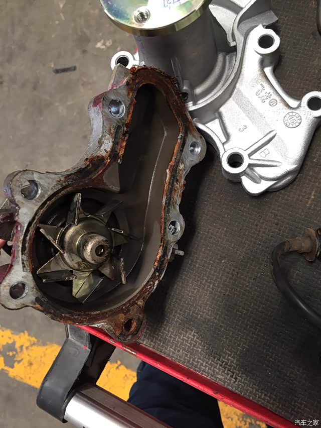 【图】更换水泵,更换曲轴位置传感器_中华骏捷cross论坛_汽车之家论坛