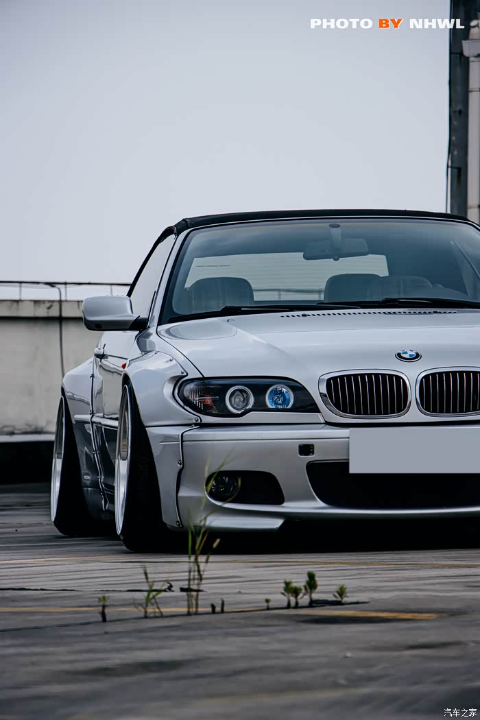 【图】车主打造de极致优雅宝马e46 3系敞篷车!