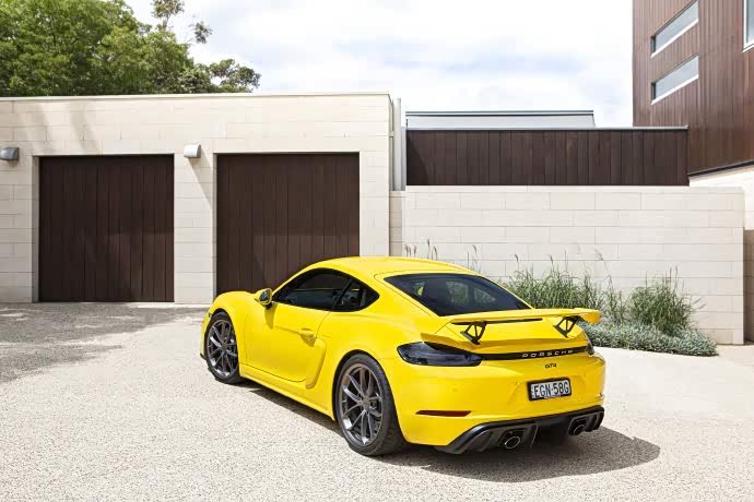 2020 porsche 718 cayman gt霸气十足