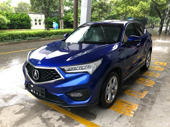 【图】提车快2个月了 cdx蓝色_讴歌cdx论坛_汽车之家论坛