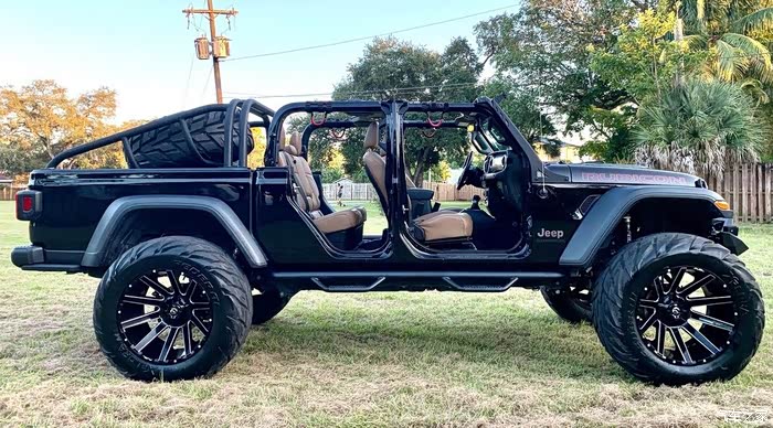 jeep牧马人改装fueld615超级大脚分享