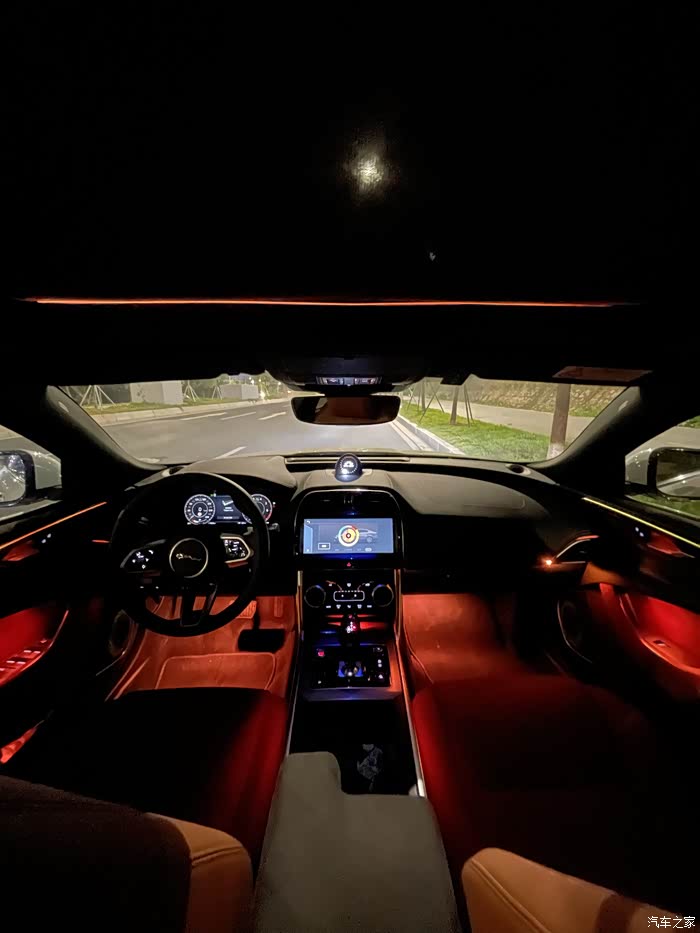 21款捷豹xel第二代氛围灯安装展示作业