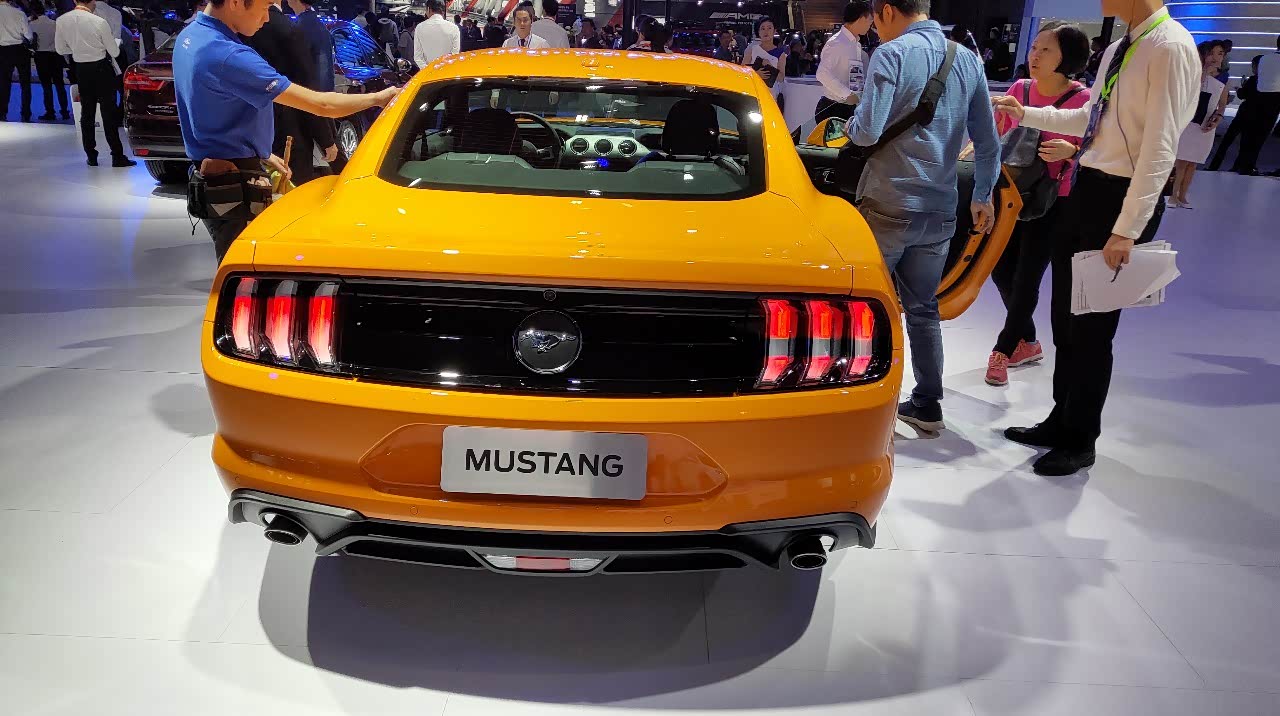 【图】再来一波野马大黄色!_mustang论坛_汽车之家论坛