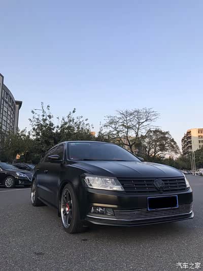 朗逸色膜篇——亮黑变哑光黑