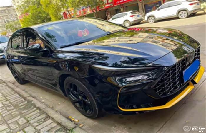 分享曜石黑名爵6pro新车