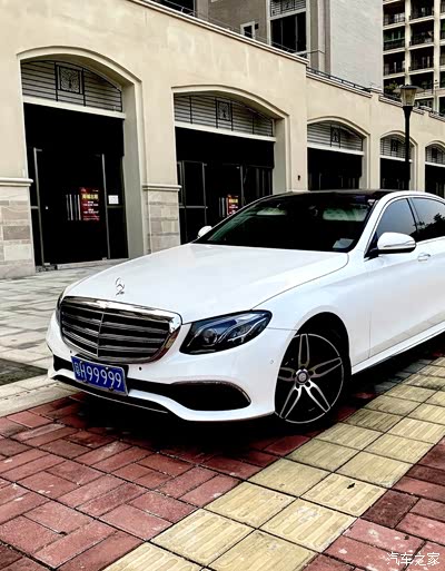 【改车作业】213e级白外大标改立标_奔驰e级论坛_手机汽车之家