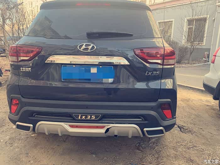 【图】意外发现了我的黑武士这波"写真照"_北京现代ix35论坛_汽车之家