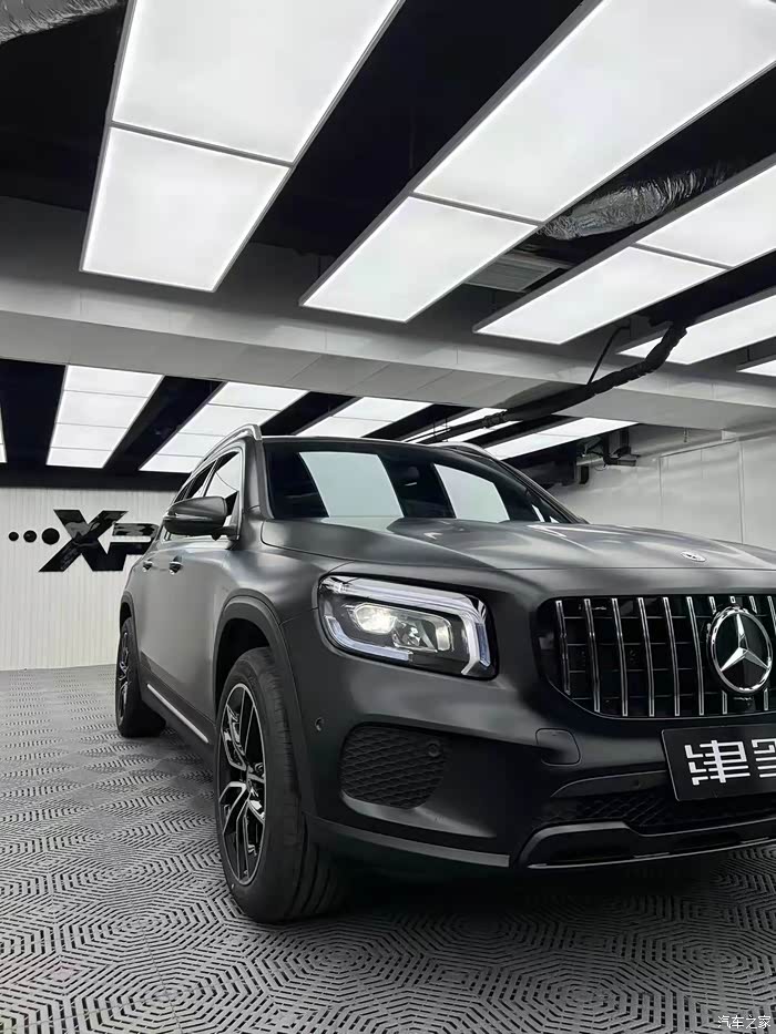 【图】glb200 改装 磨砂车衣_奔驰glb论坛_汽车之家论坛