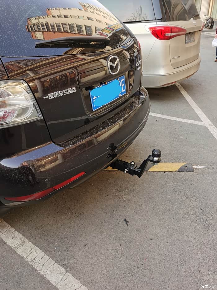 关于cx7安装拖车钩的问题