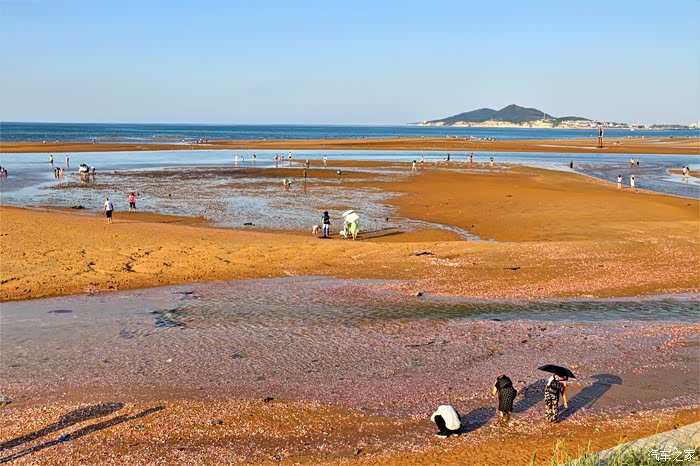 【万物复苏送福利】胶东半岛自驾游34:途中退潮的海滩