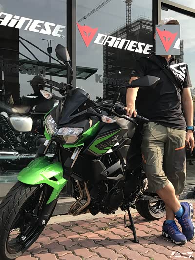 2021款川崎z400提车(8.31)