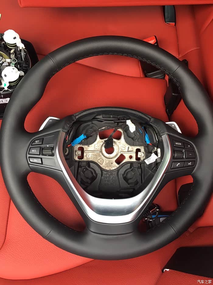 出18款原厂nappa皮方向盘