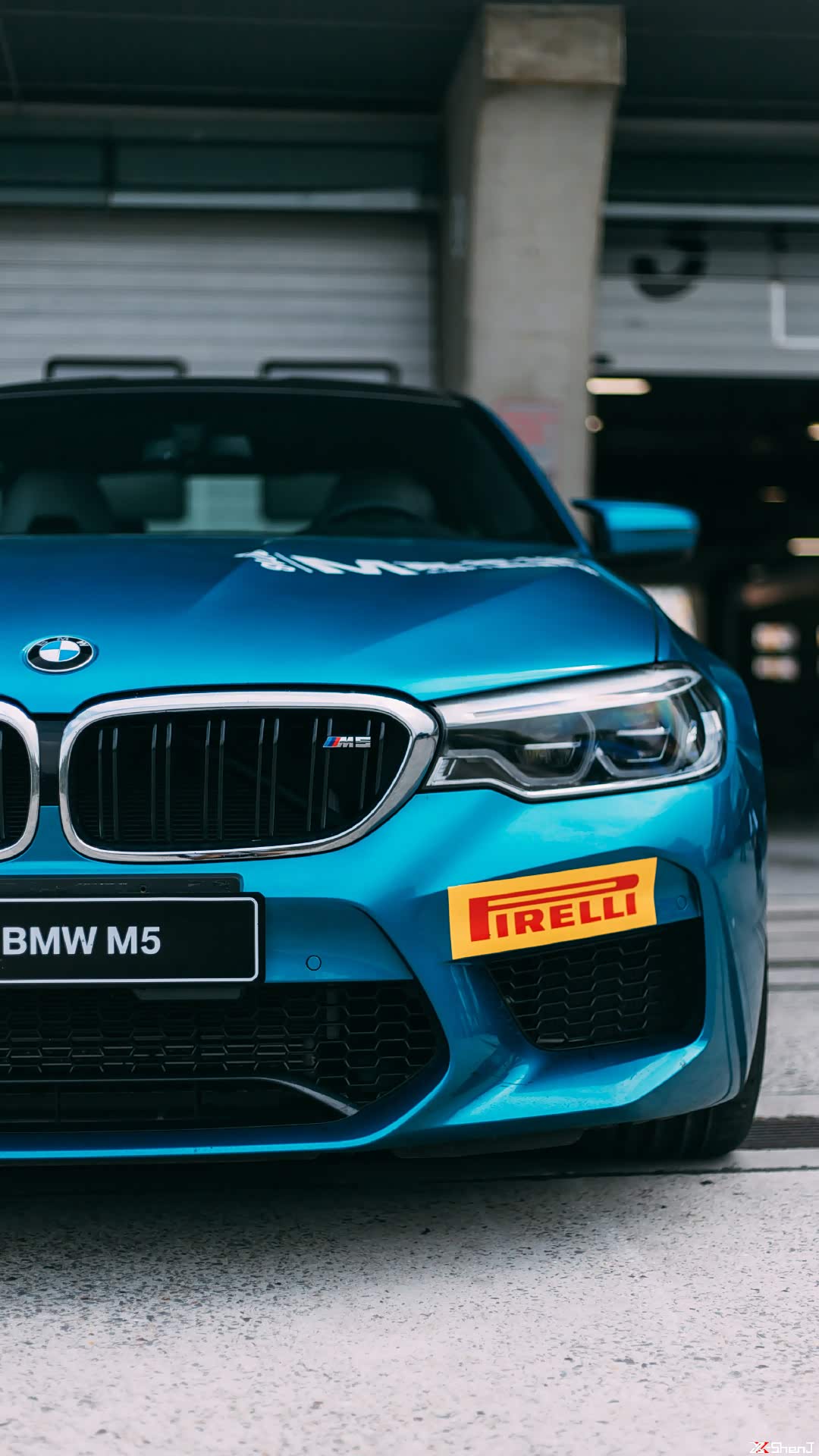 【图】bmw m5 天空蓝,优雅大气._宝马m系论坛_汽车之家论坛