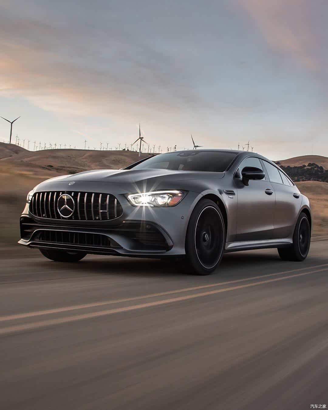 奔驰amg gt四门版具有嚣张的外观!