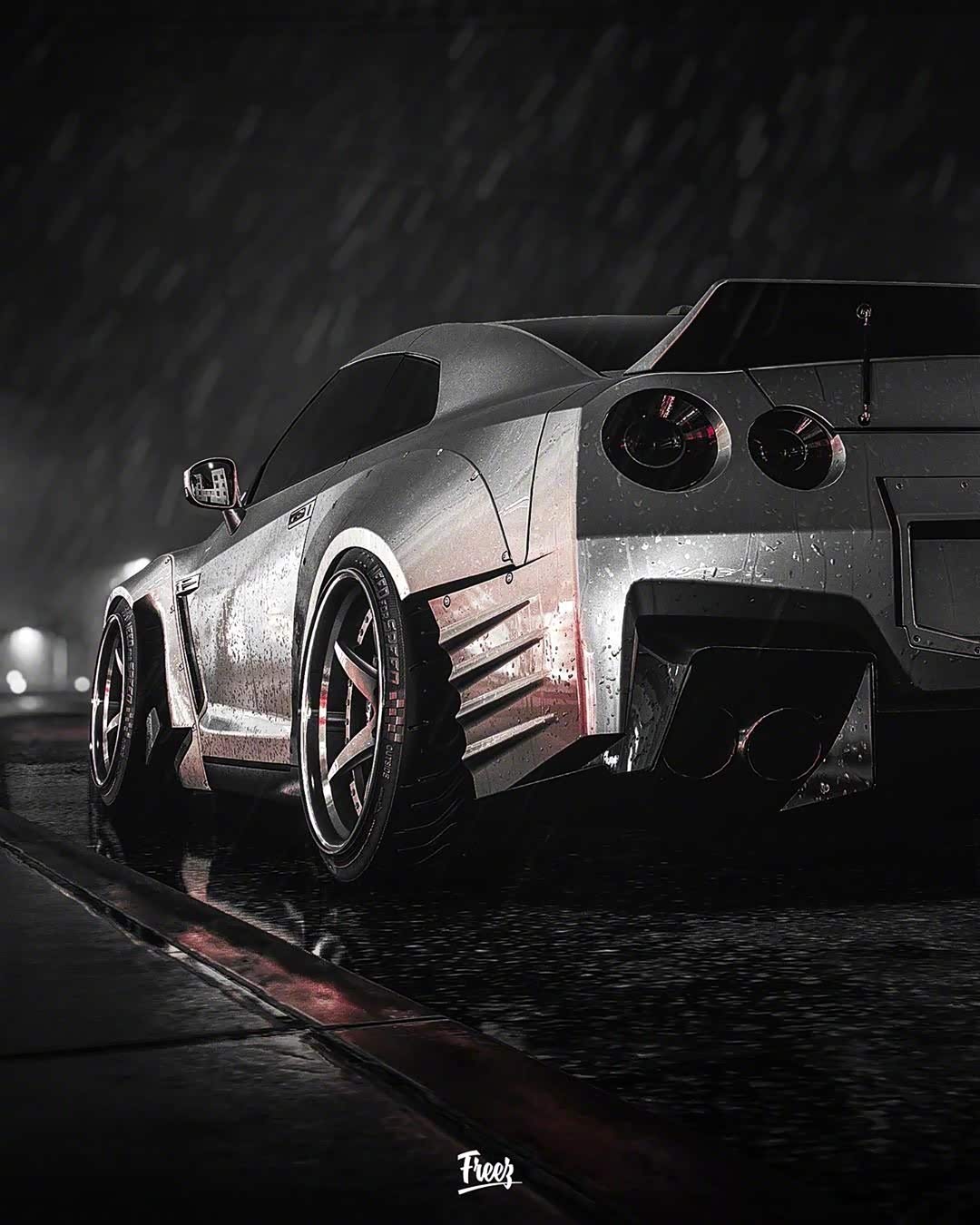 宽体包围的gtr是你的战神么?