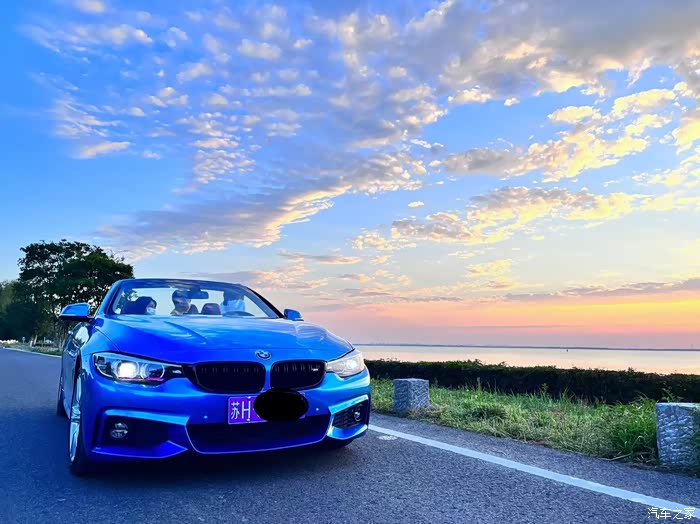 【图】敞篷梦落地,海岸蓝4系记录分享_宝马4系论坛_汽车之家论坛