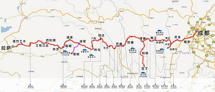 自駕遊川藏線如何規劃才合理附三條經典路線