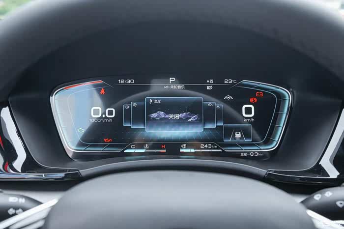 智能液晶仪表盘