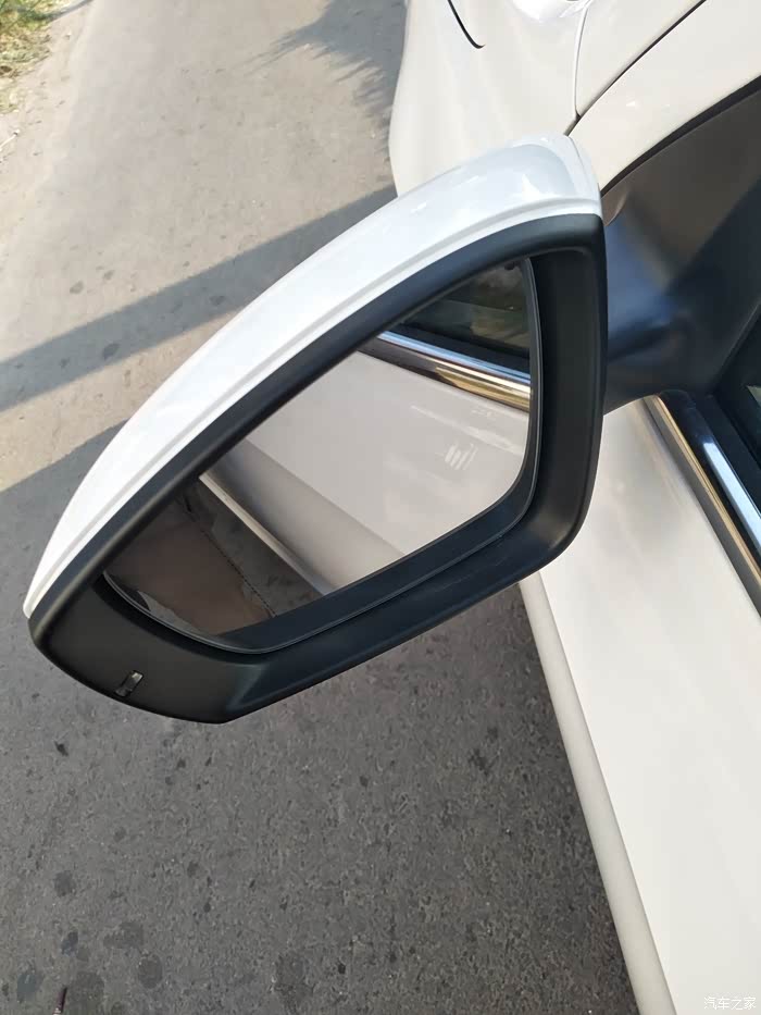 17款朗逸左右后视镜可以掰吗