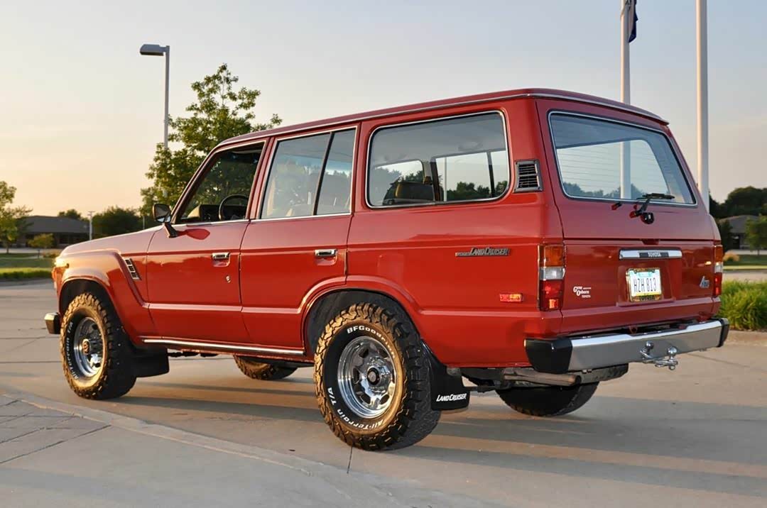 1984年丰田fj60,这就是开不坏的丰田,还特有样儿