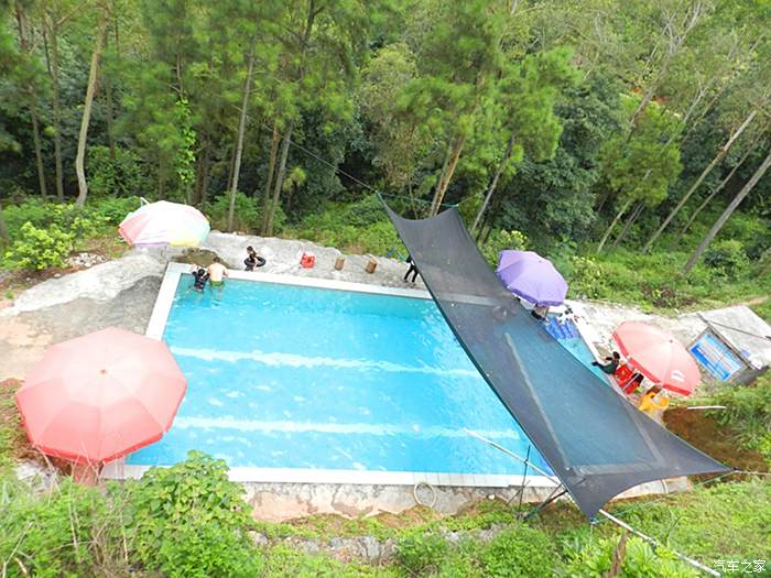 古劳茶山天然泳池图片