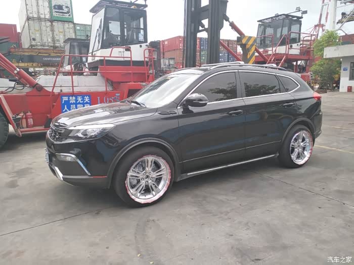 猎豹cs10g轮毂改色