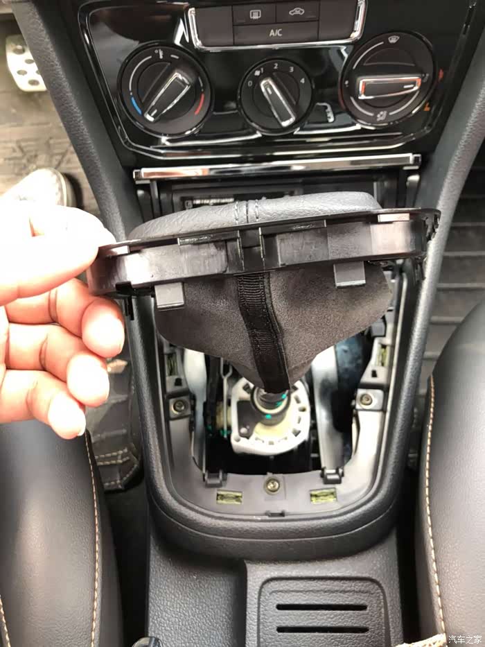 18宝来手舒更换运动档杆分享