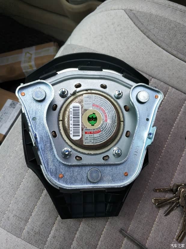 【图】自己动手更换气囊游丝,暨时钟弹簧总成_长城c30论坛_汽车之家