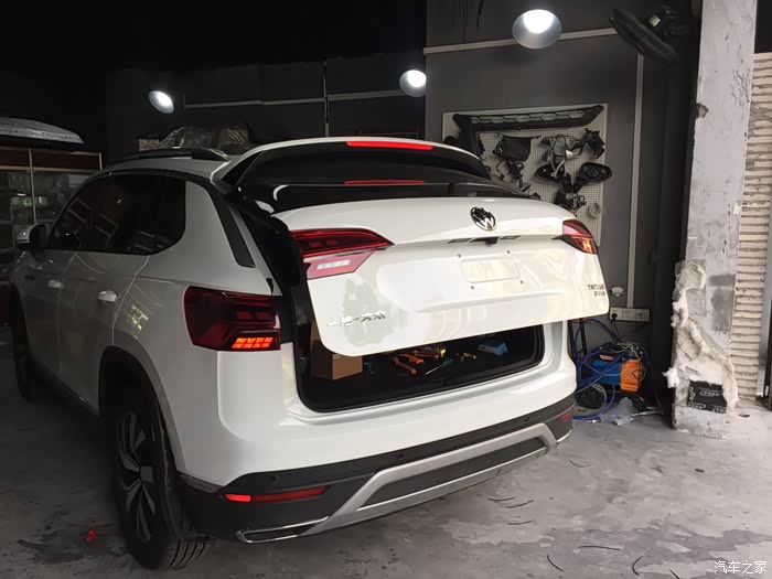 探岳加装电动尾门分享