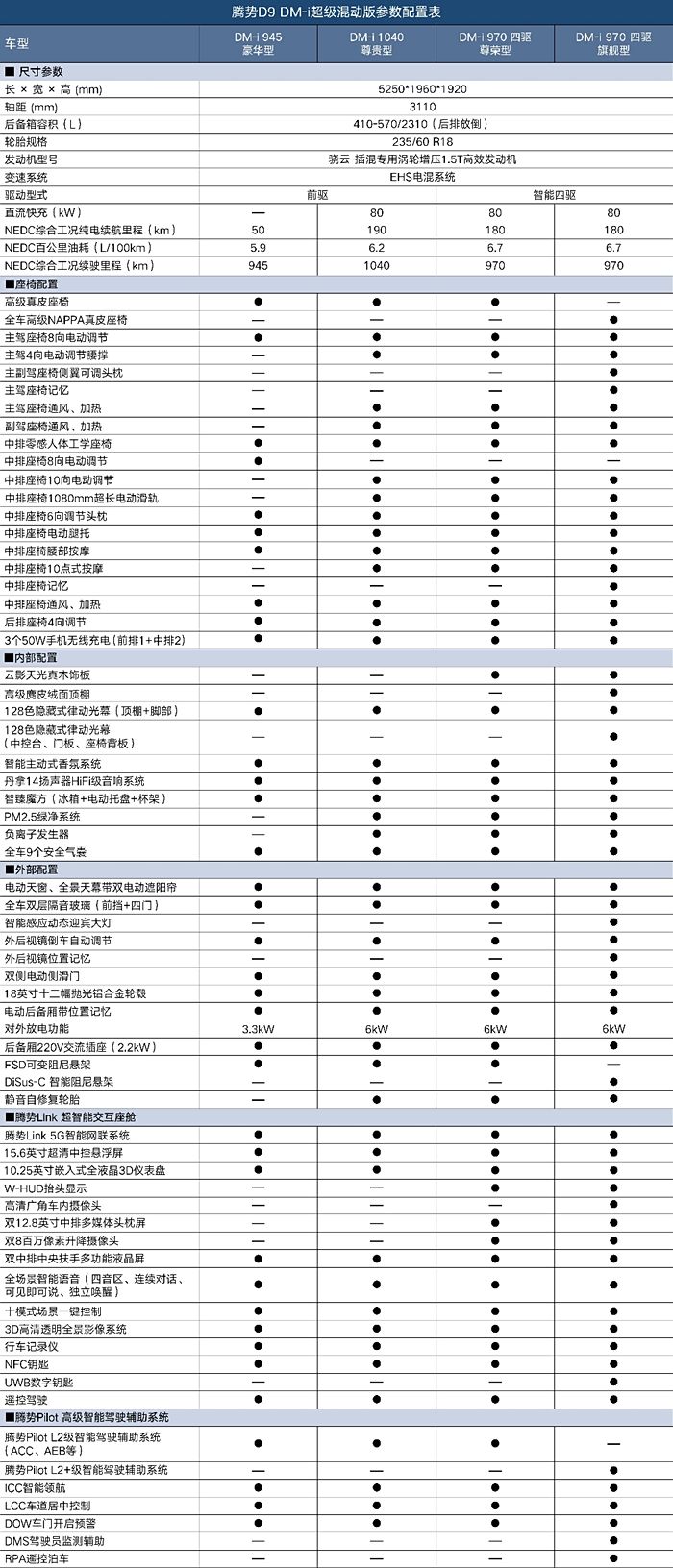 腾势300参数图片