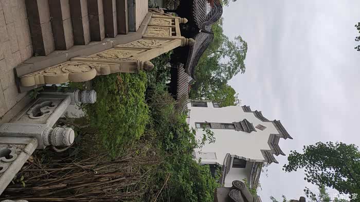 老爷子春游成都温江芙蓉古城十一曲径通幽平安相伴