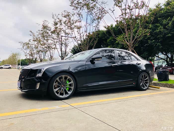 【图】有没有车友换了黑色v轮的多发几个图看看_凯迪拉克ats/ats-l