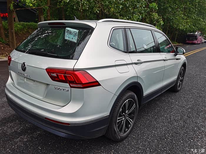 途观l冰岛银终于提回家开心