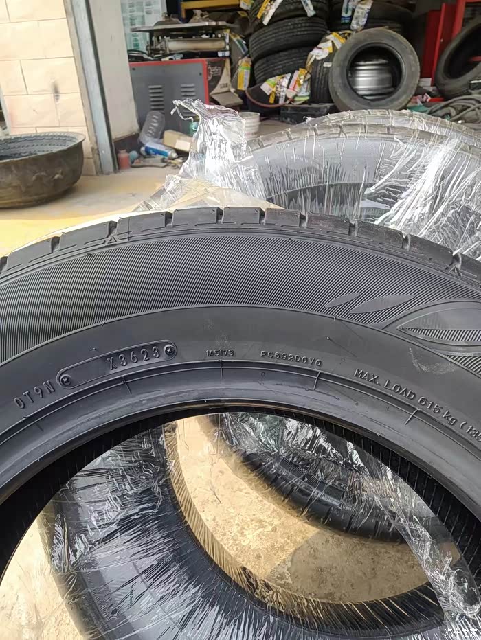 邓禄普ec30019565r15昨天已换感觉还不错