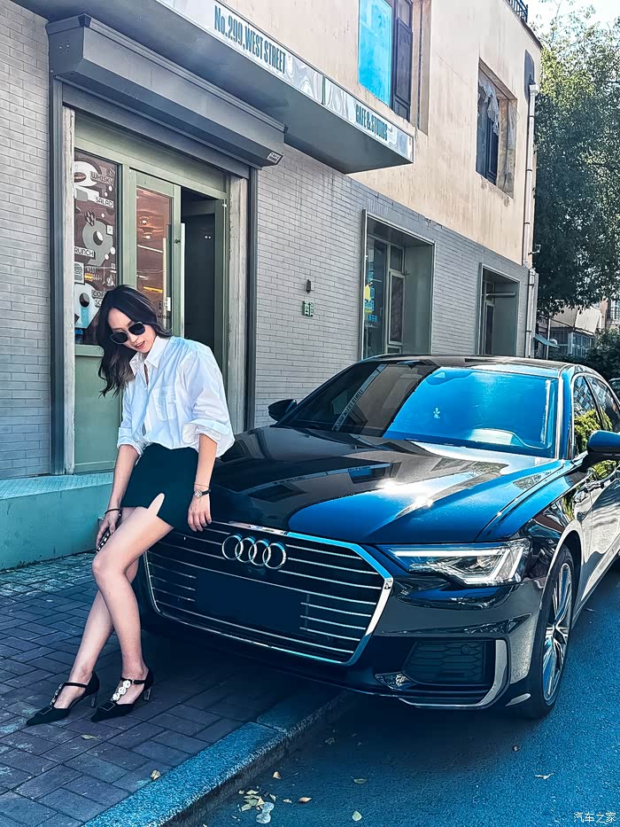 【图】【自己当车模】-a6l女车主提车一年有话要说_奥迪a6l/a6(进口)