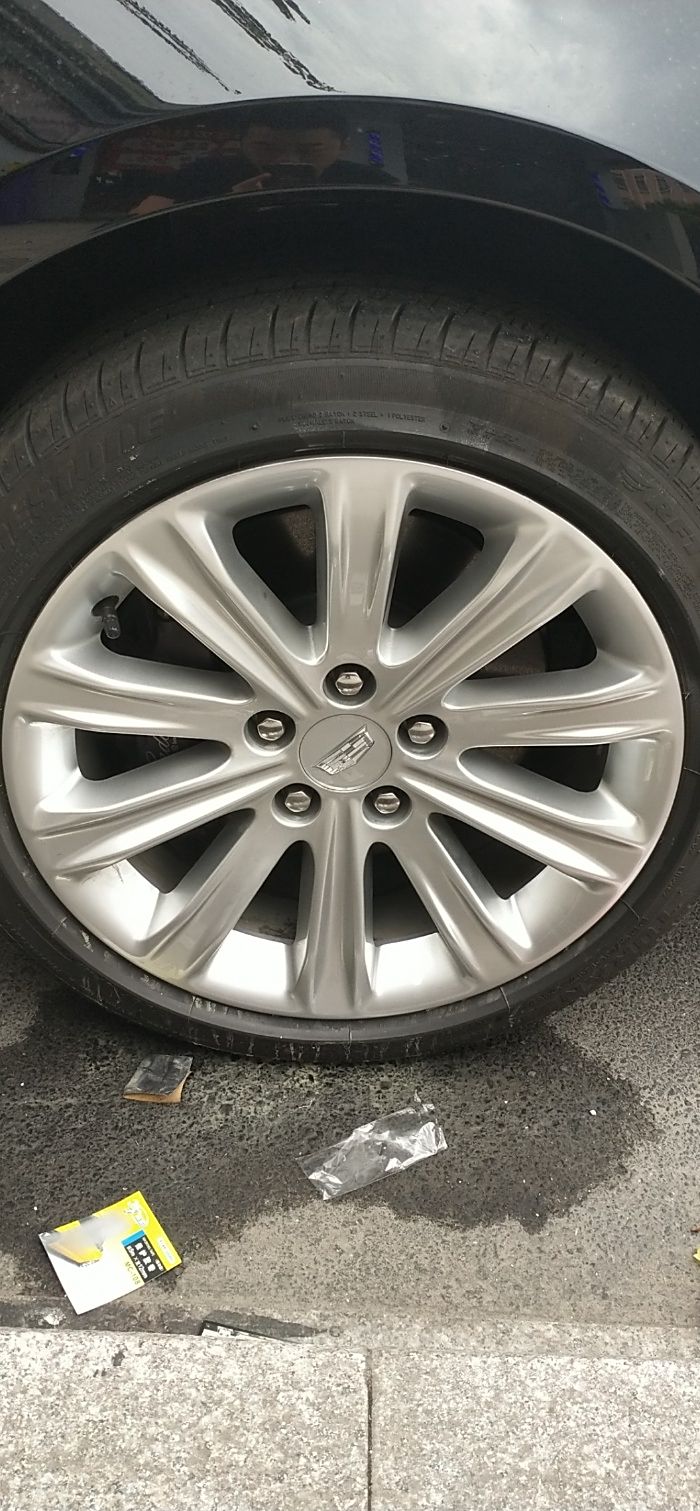 【图】轮胎刮到了怎么修复