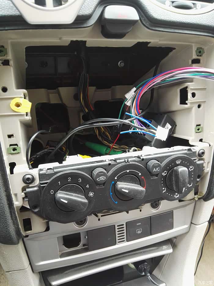 迟来的改装,经典福克斯改自动空调.