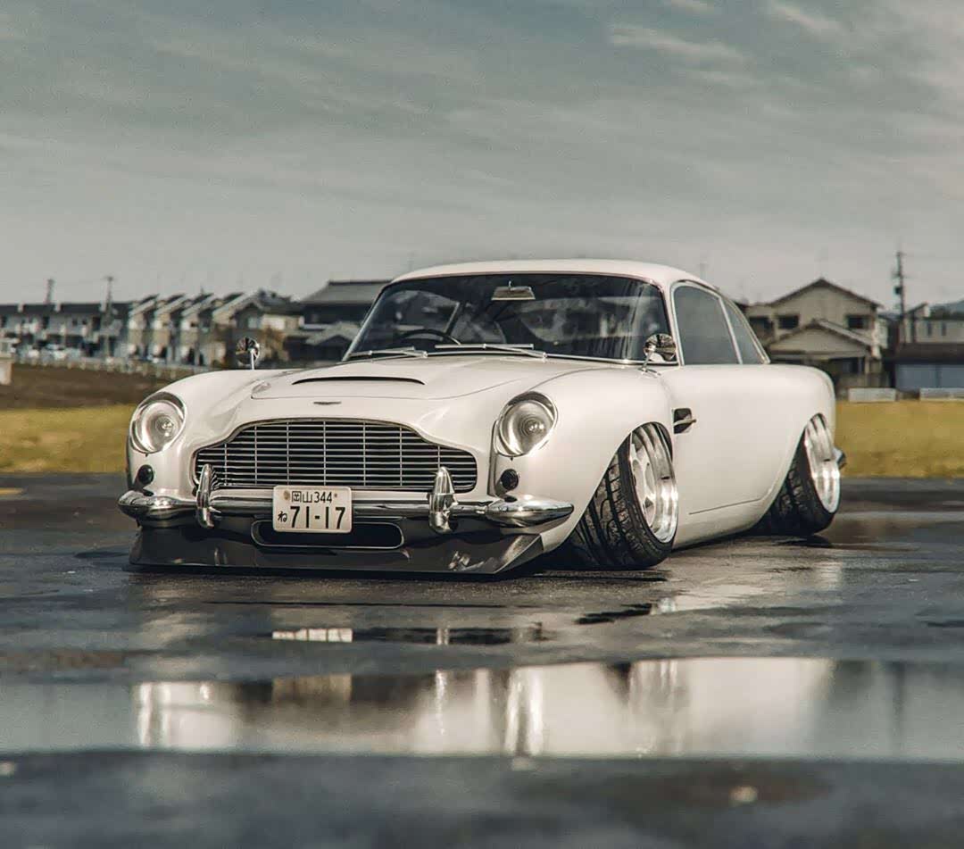 超级罕见的宽体 阿斯顿马丁 db5!