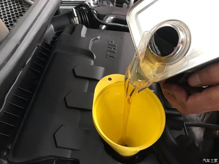 用这款机油试试,城北4008保养作业