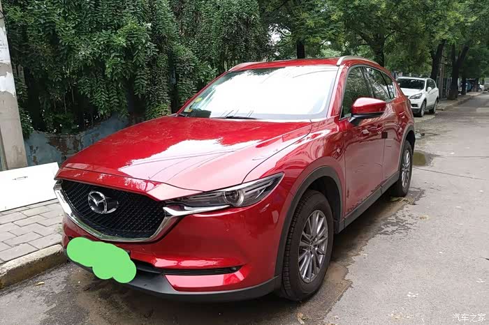 【图】晒几张我的骚红杠五_马自达cx-5论坛_汽车之家论坛