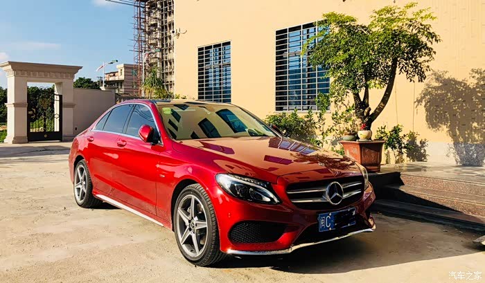 【图】红色c200l这么少见的吗?_奔驰c级论坛_汽车之家论坛