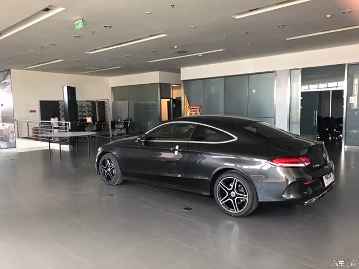 【图】c260 coupe石墨灰提车中_奔驰c级论坛_汽车之家论坛