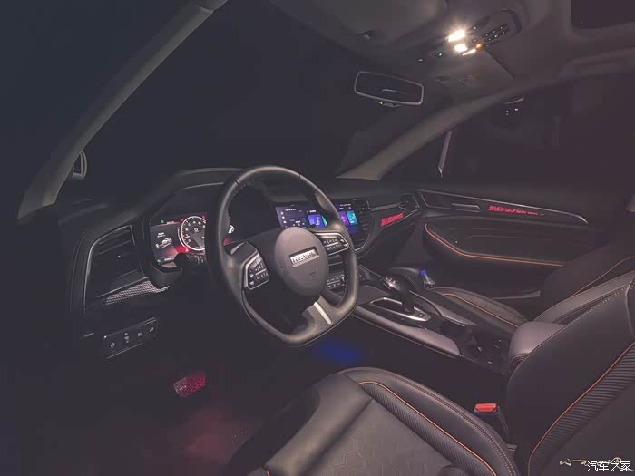 21款的哈弗f7内饰氛围灯是什么样的?有提车的老铁展示一下么