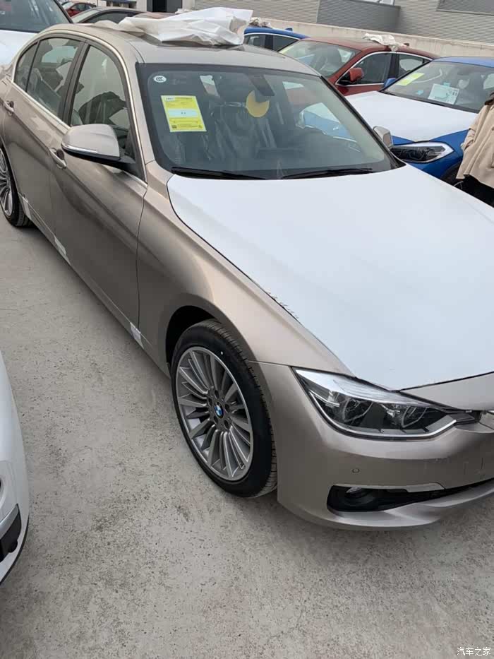 【图】圆了儿时的蓝天白云梦,320li开司米银时尚提车半个月_宝马3系