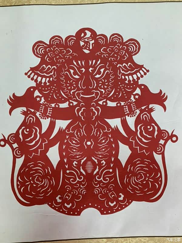 感受一番仪陇县非遗剪纸文化的魅力