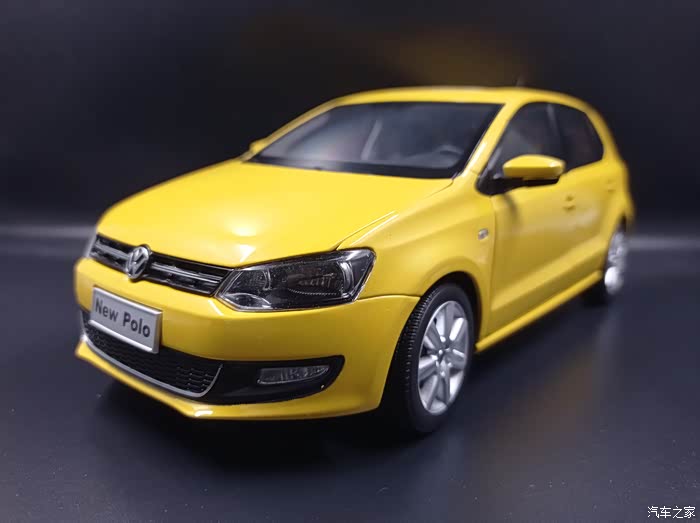 【图】黑幕下的一抹黄色--大众polo_模型论坛_汽车之家论坛
