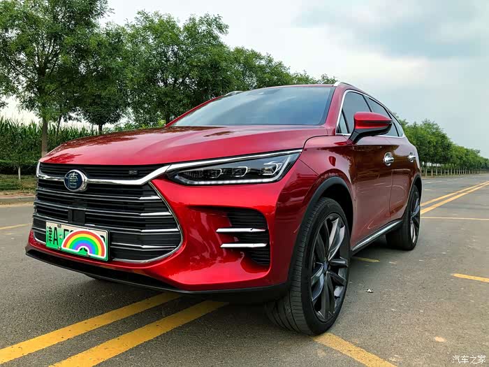 鸟枪换炮提比亚迪唐dm赤帝红天津首提